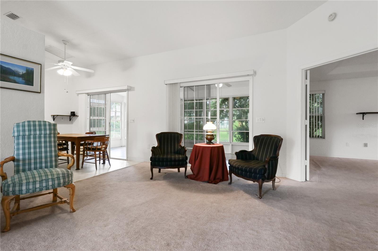 Living Room & Entry to Primary