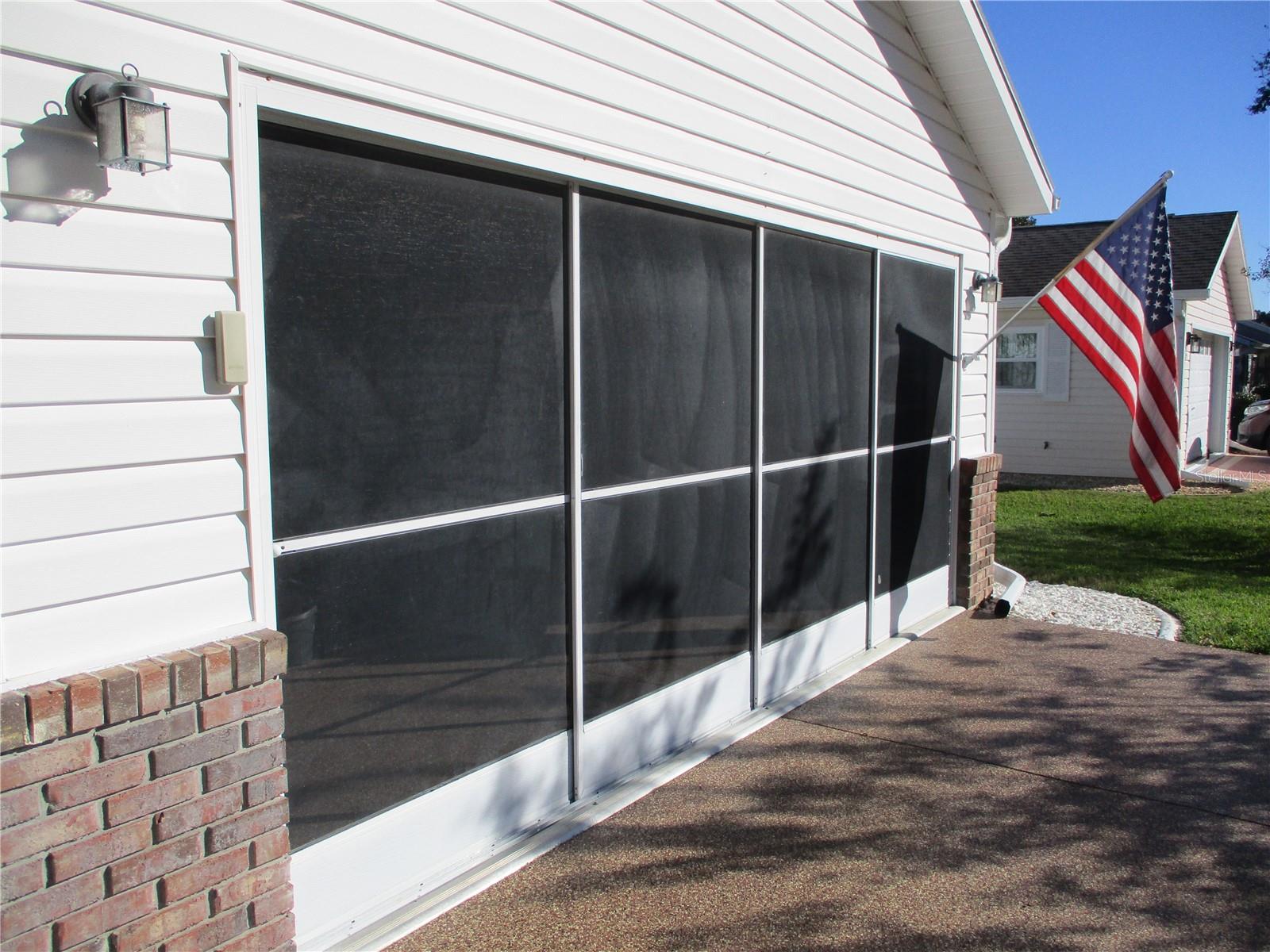 SCREENED DOOR