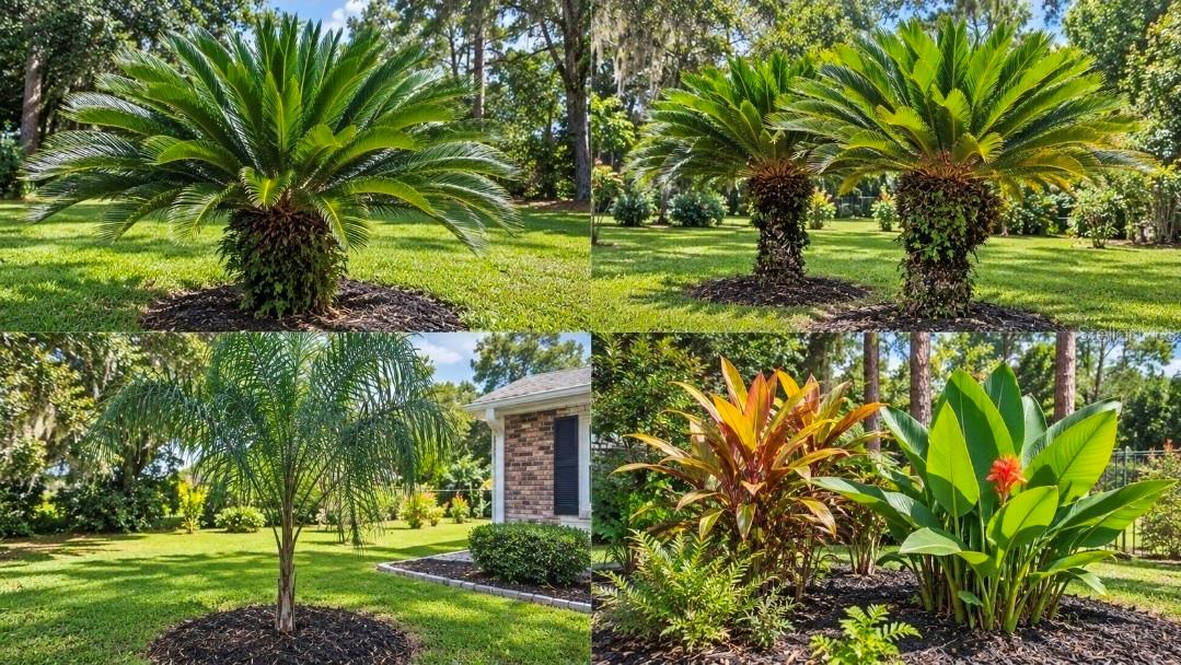 Tropical palms