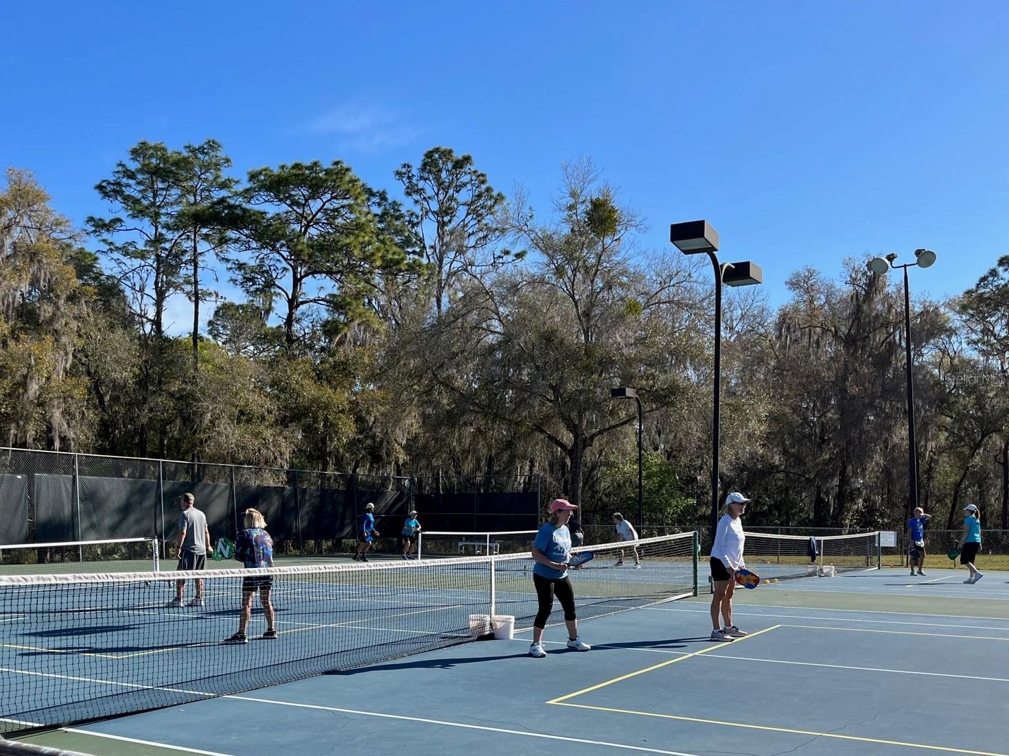 tennis/pickleball courts