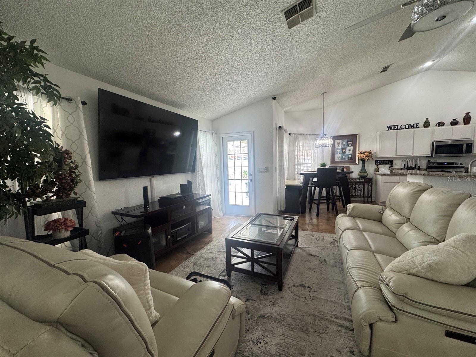 Partial view of Living Rm