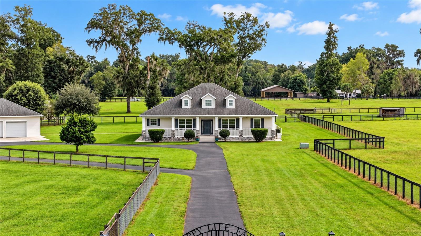 Custom-Built Farmhouse on 13.58 acres. Custom-Built Farmhouse on 13.58 acres.