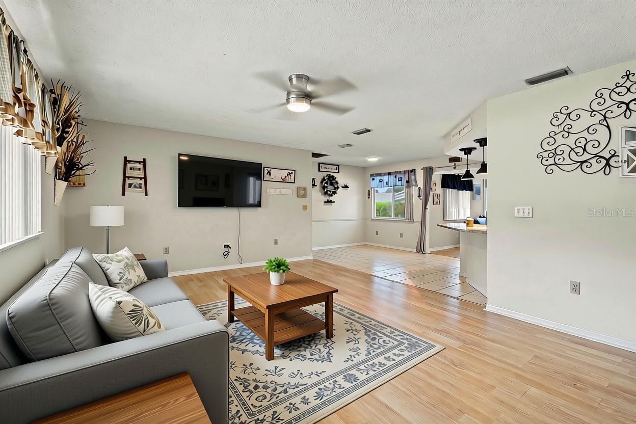 Virtualy Staged Living Room