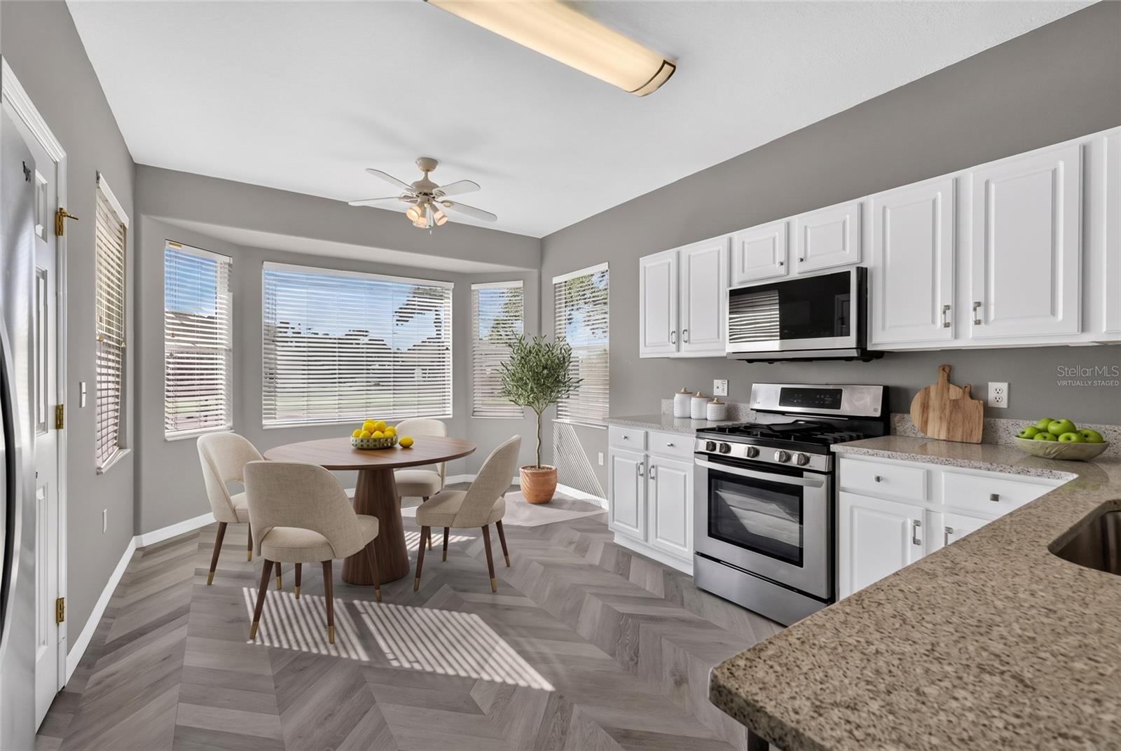 Eat In Kitchen Virtually Staged