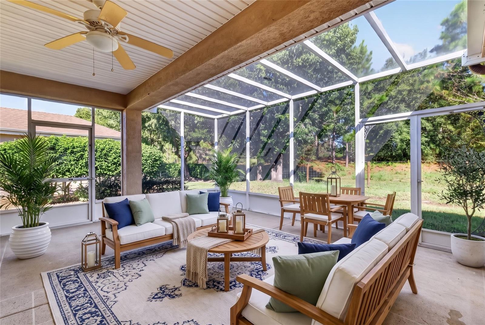 Lanai Virtually Staged