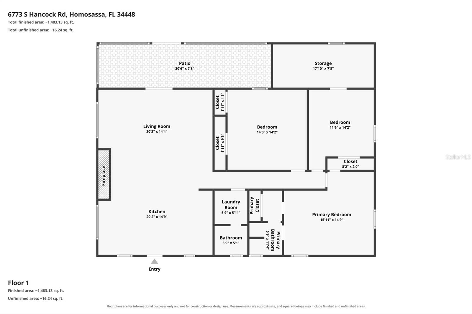 6773 S HANCOCK ROAD, Homosassa, FL 34448