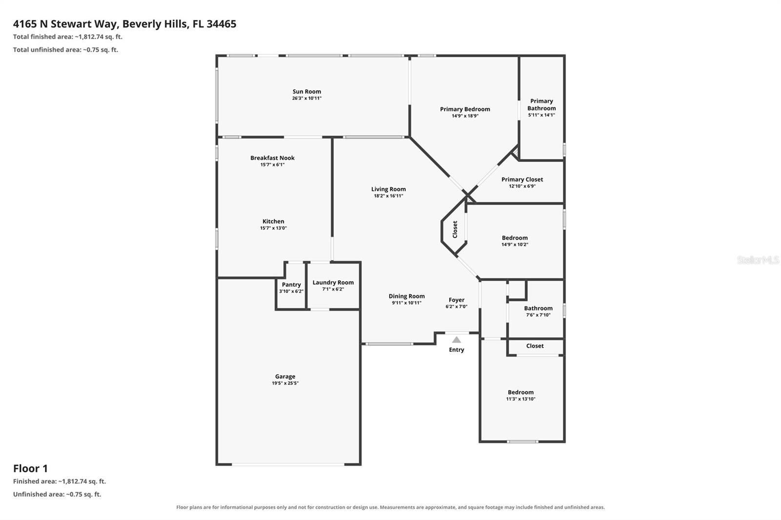 4165 N STEWART WAY, Beverly Hills, FL 34465