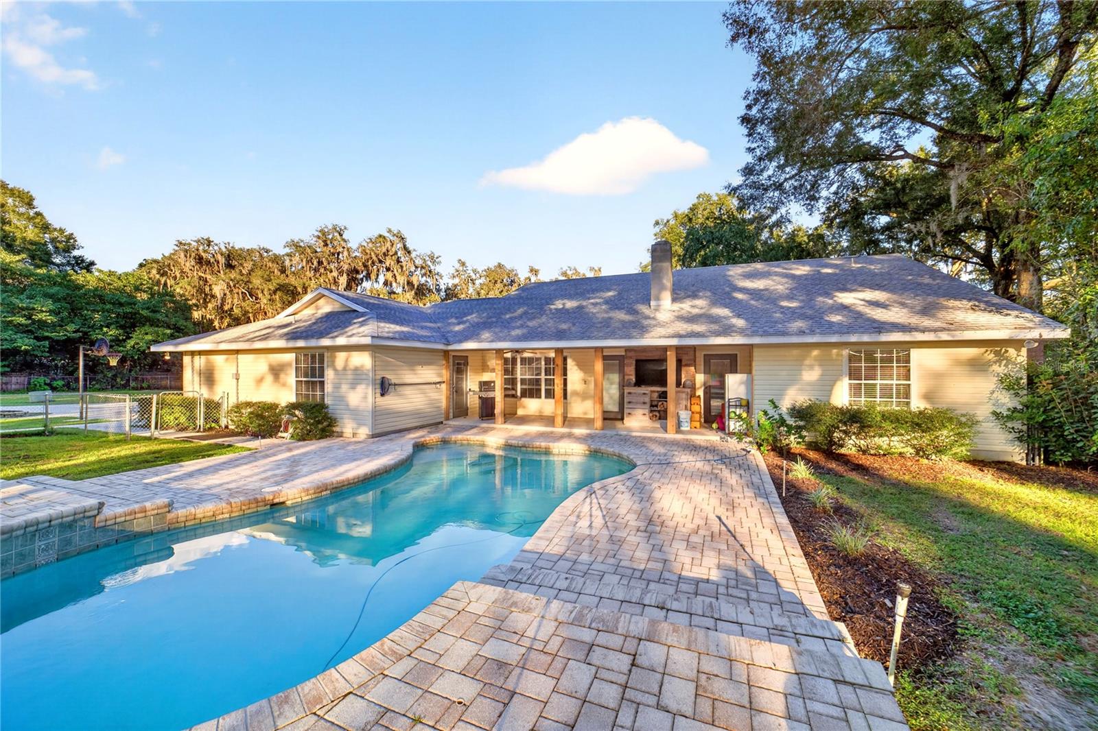 Back Porch/Pool Area