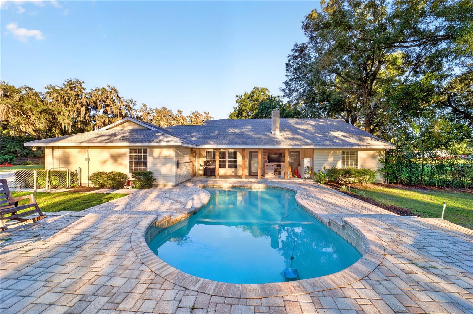 Back Porch/Pool Area