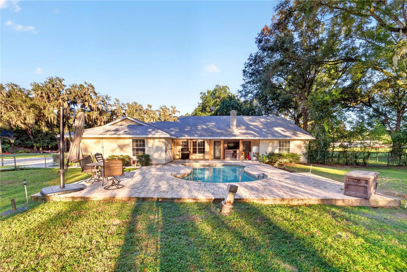Back Porch/Pool Area