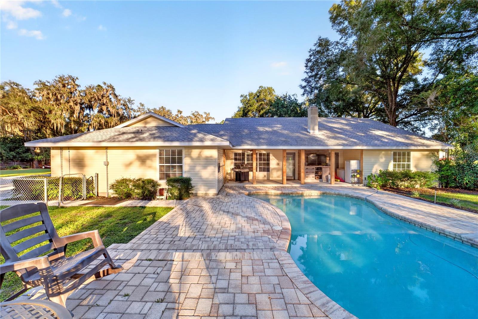 Back Porch/Pool Area