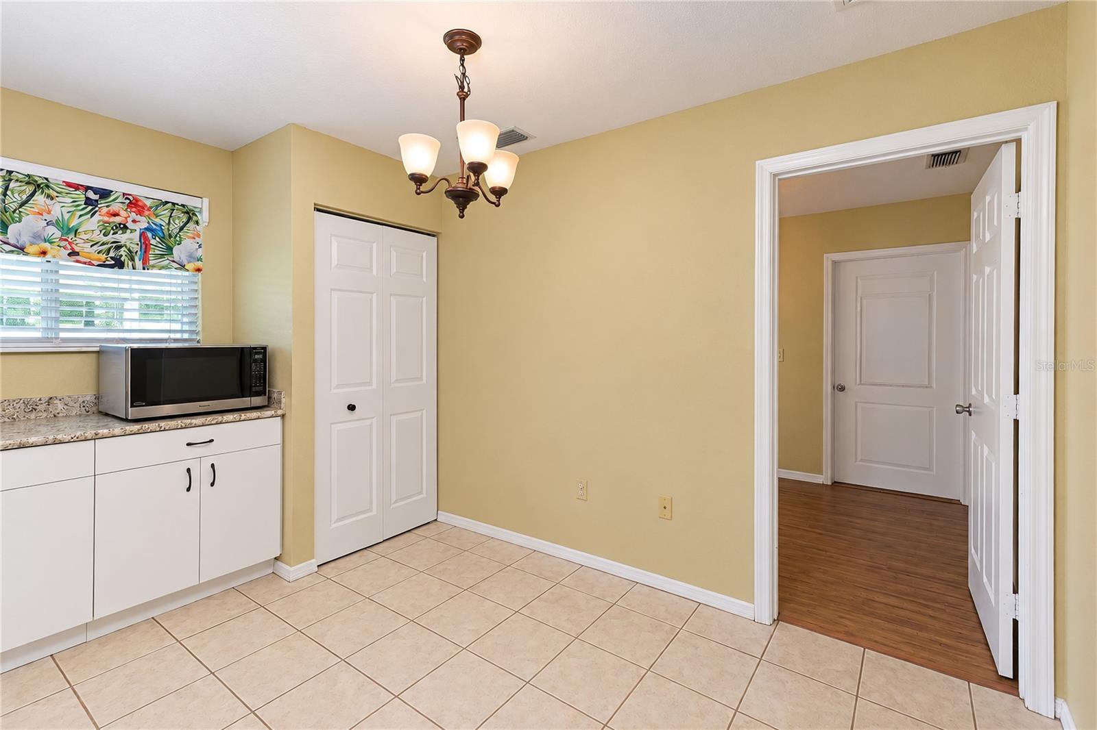 Eating Area off of the Kitchen
