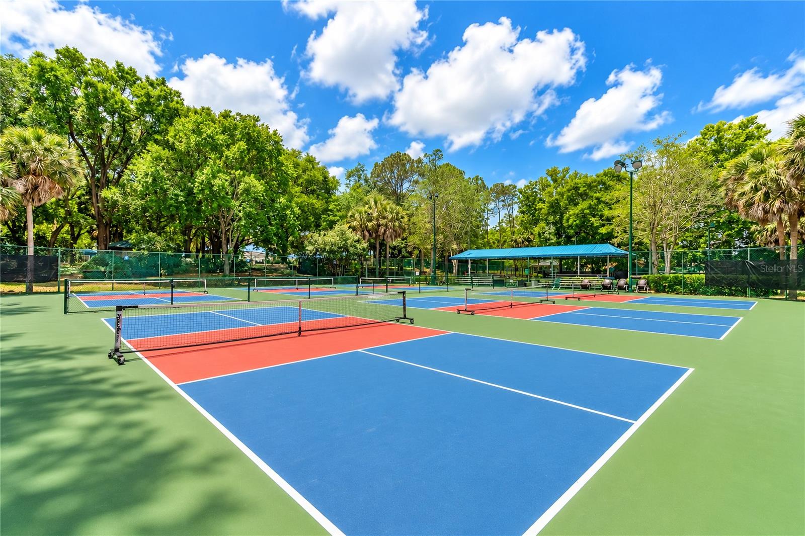 Enjoy the community tennis courts