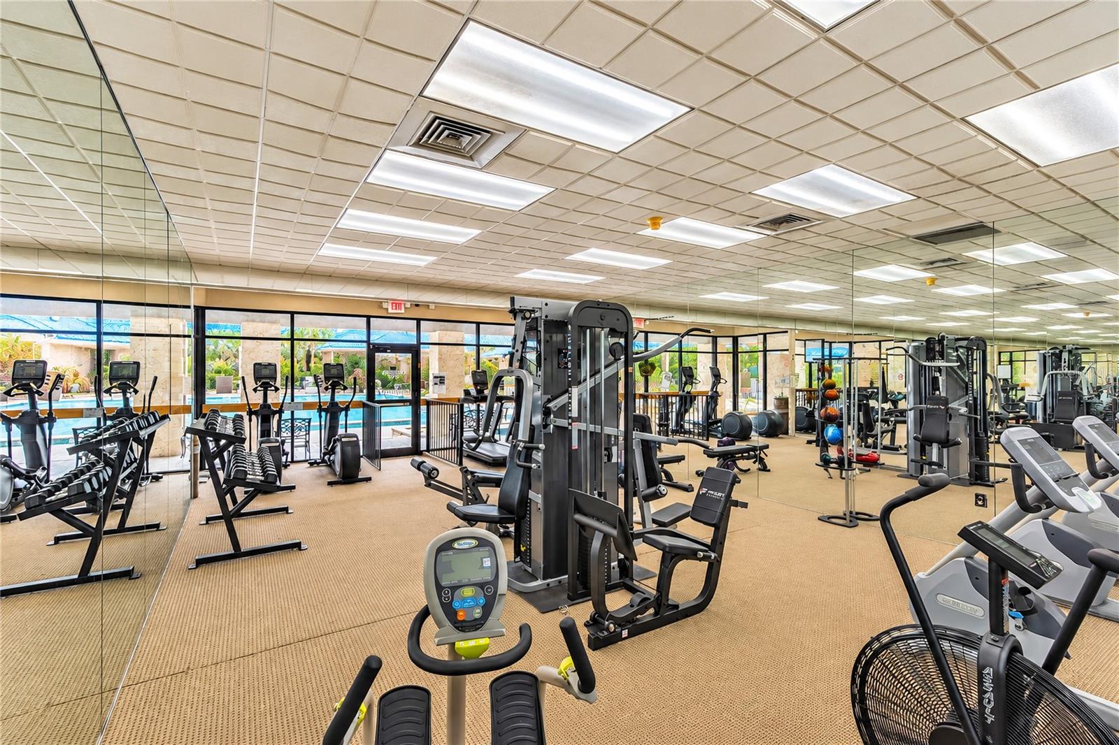 Numerous Community Fitness Centers