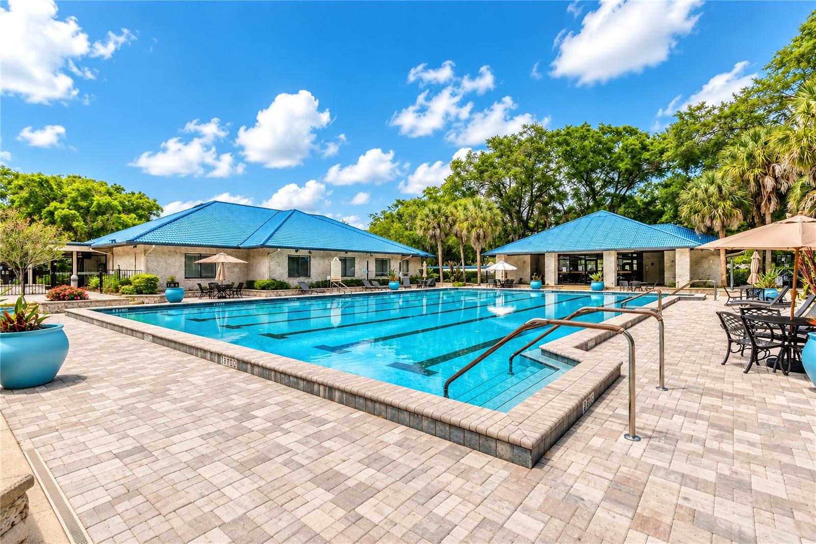Numerous Community Pools