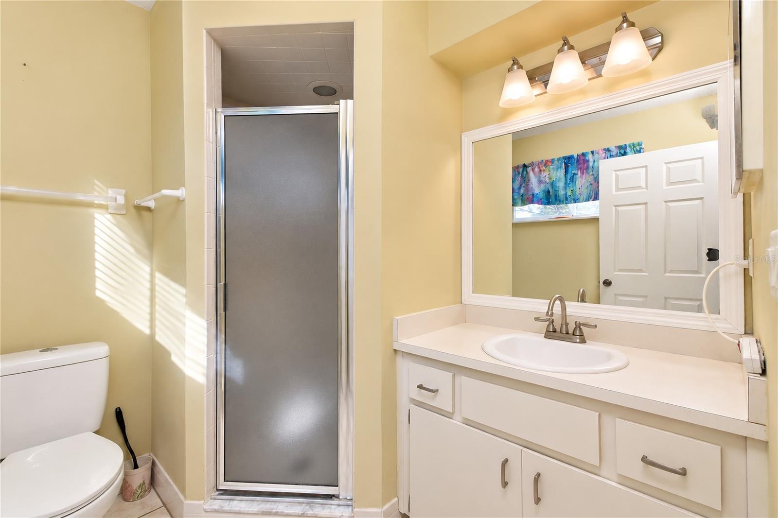 Private bathroom off Bedroom 1