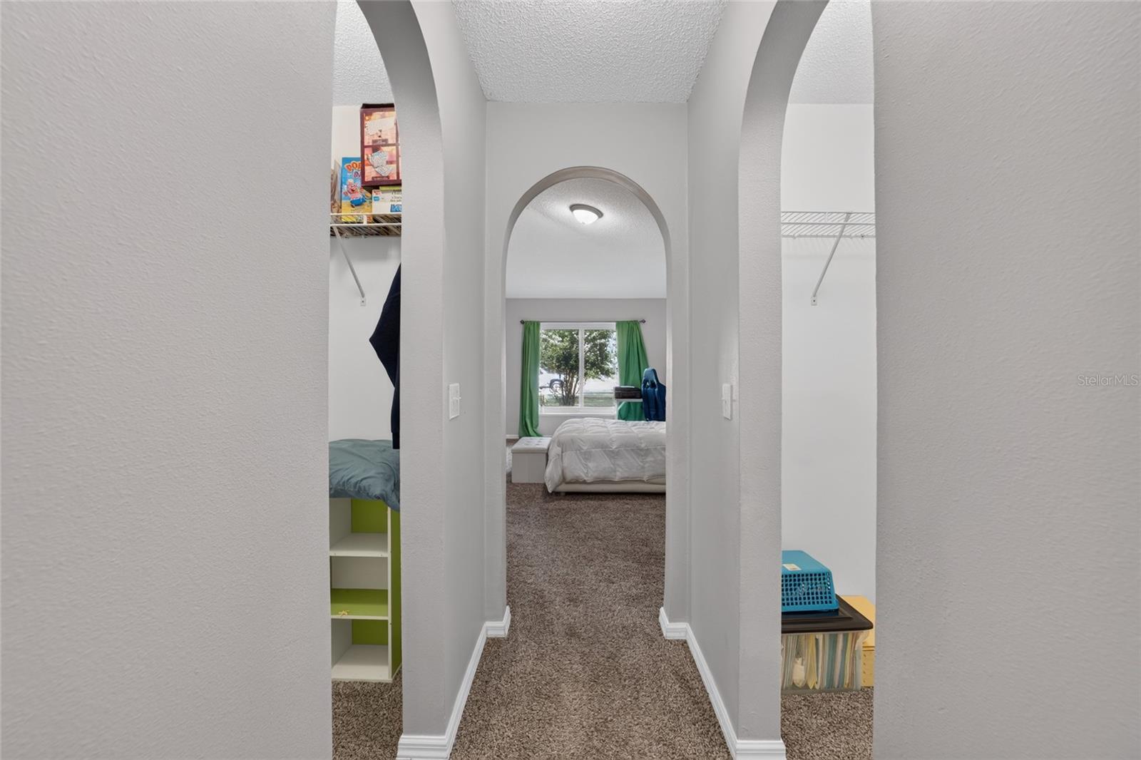 Primary Bedroom - Dual Walk-In Closets