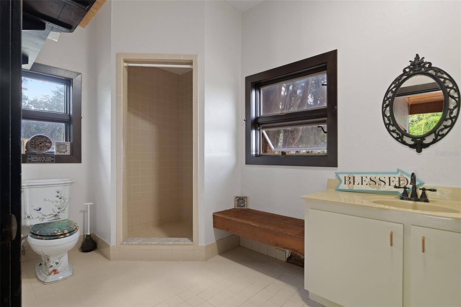 Bathroom in casita