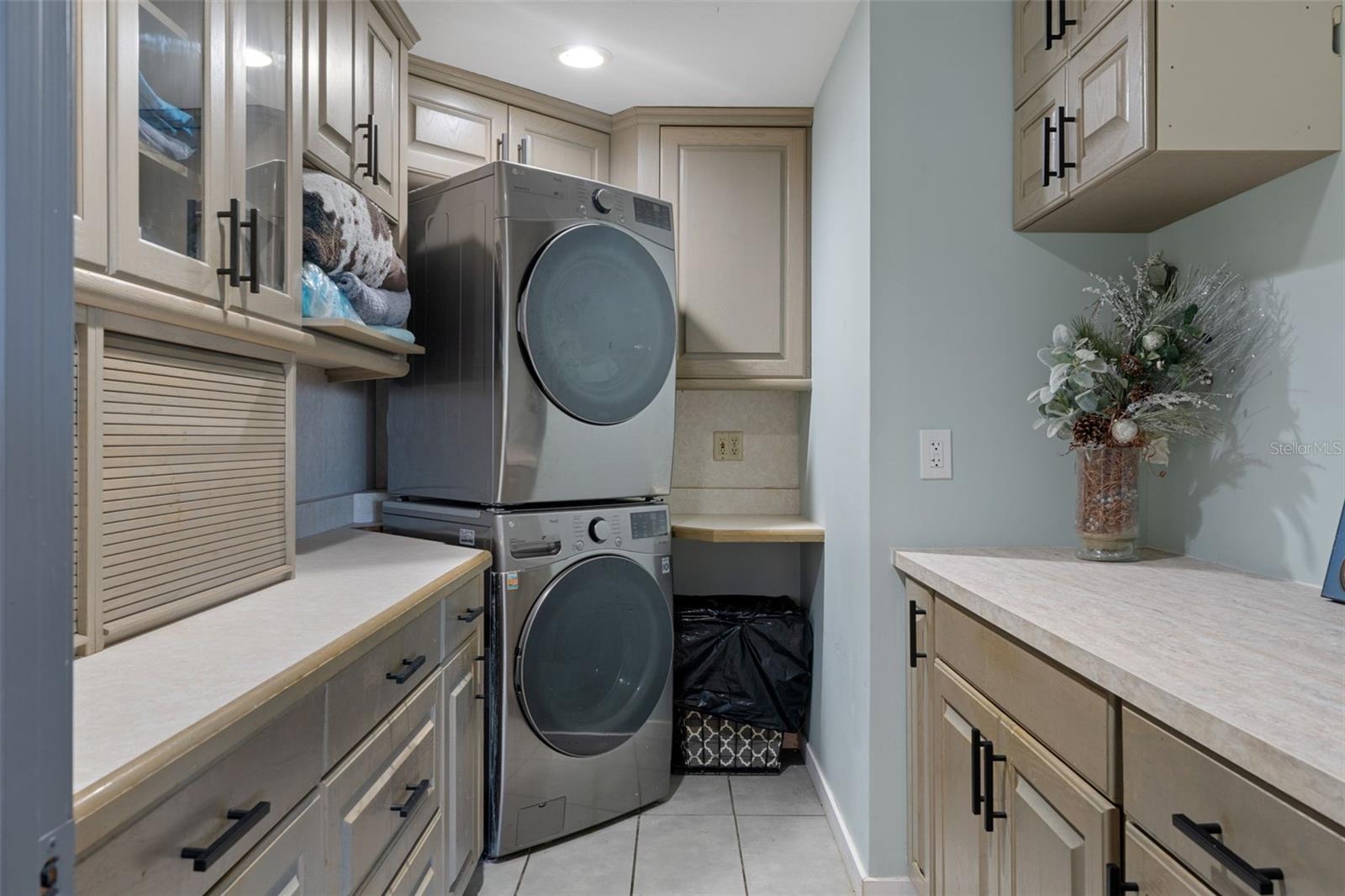Laundry in main living space