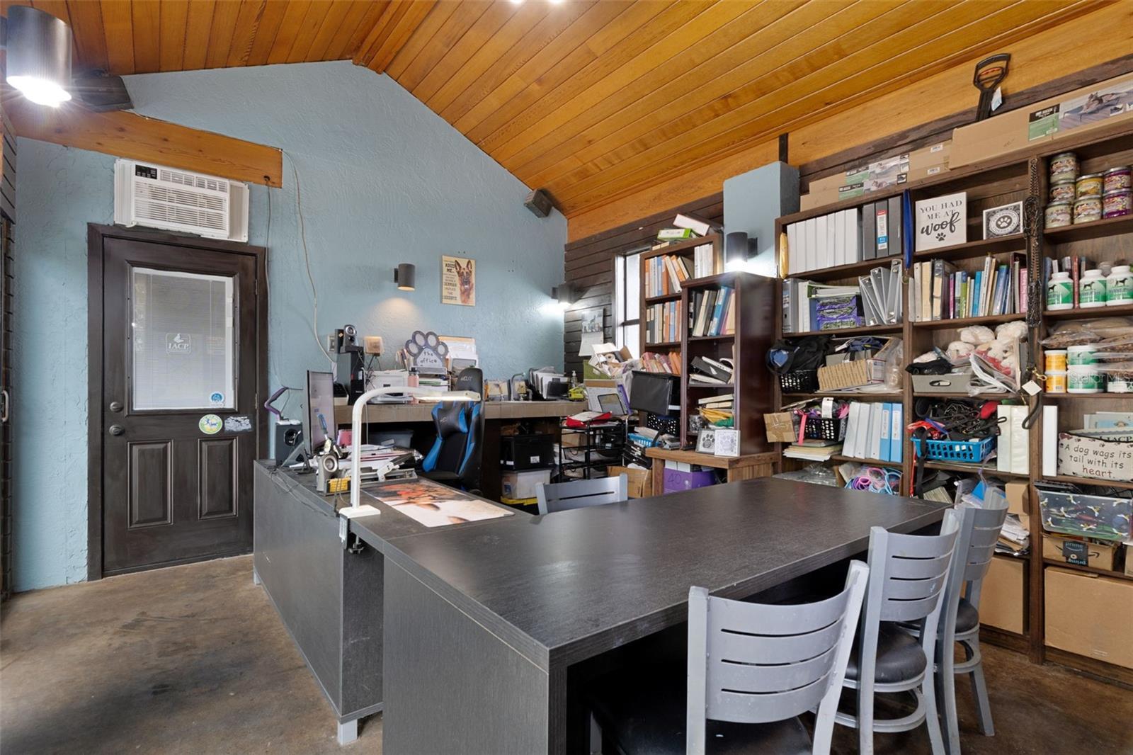 Large office inside casita