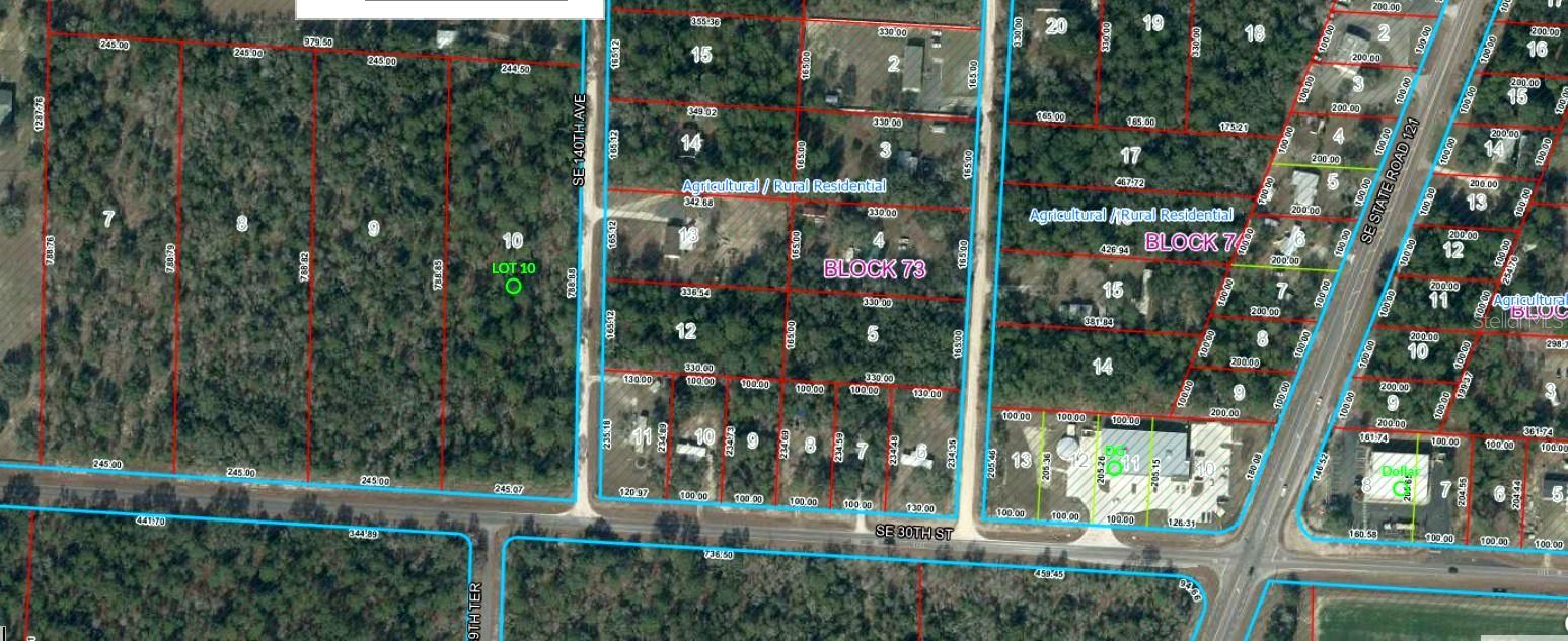SE 30TH STREET, Morriston, FL 32668 SE 30TH STREET, Morriston, FL 32668