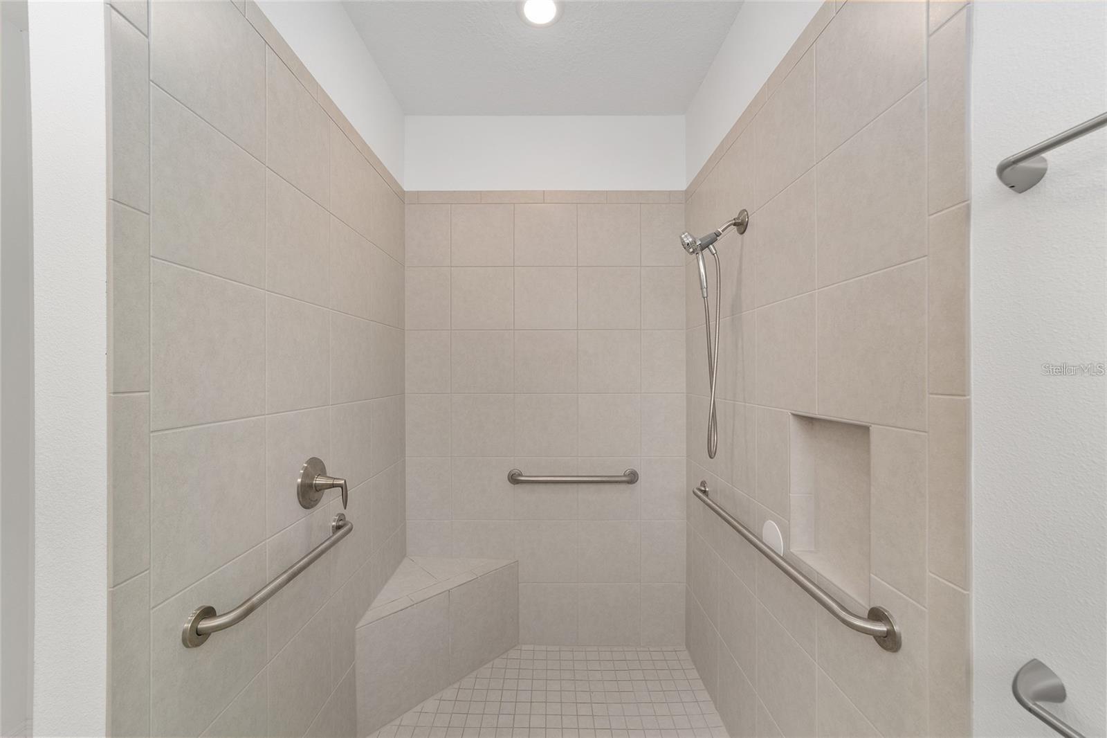 Primary Bath Walk-in Shower