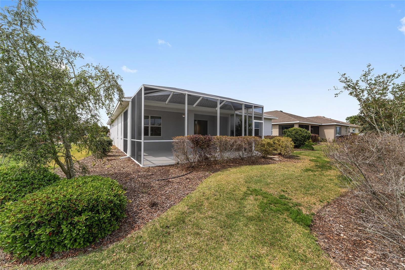 Caged Lanai Exterior