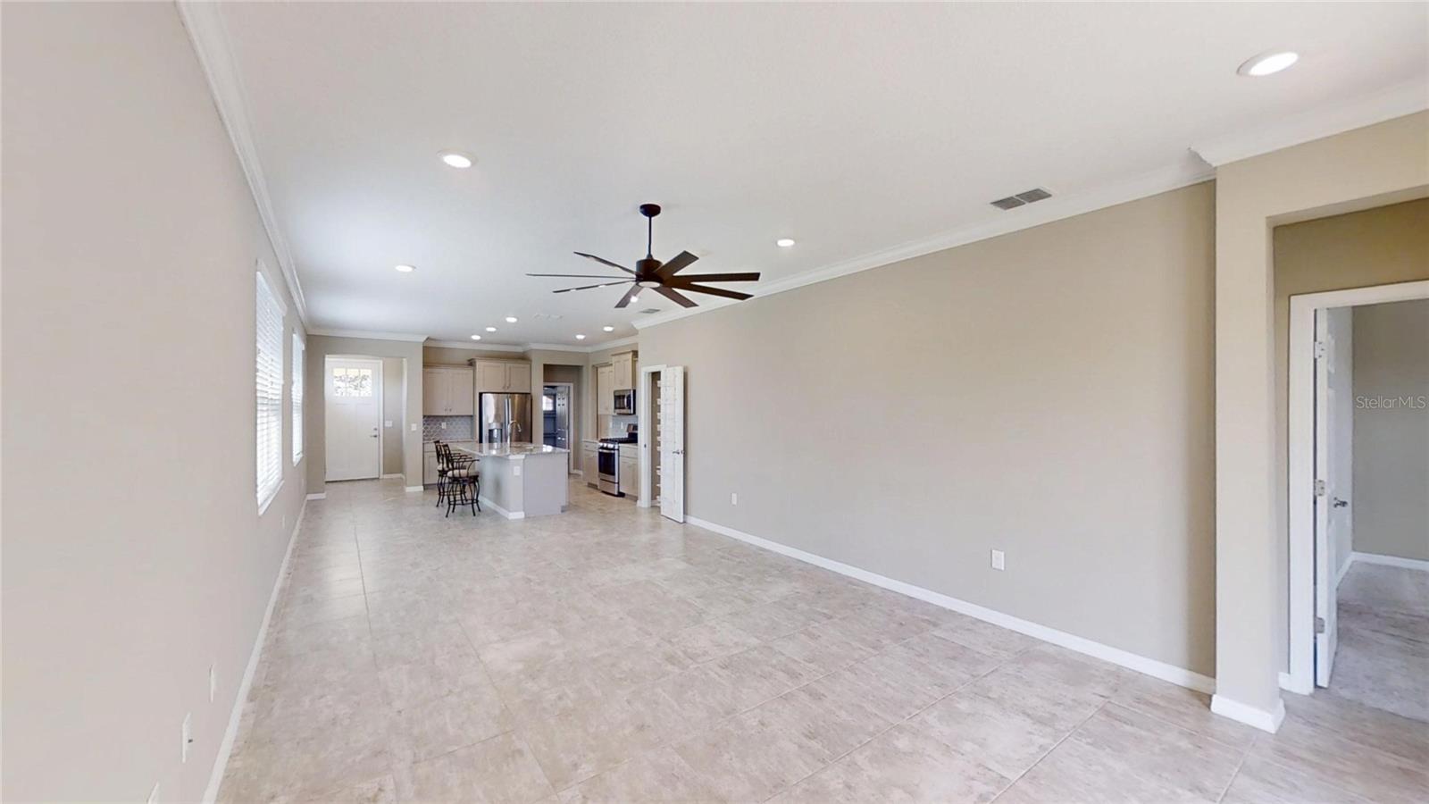 LIVING ROOM TO KITCHEN