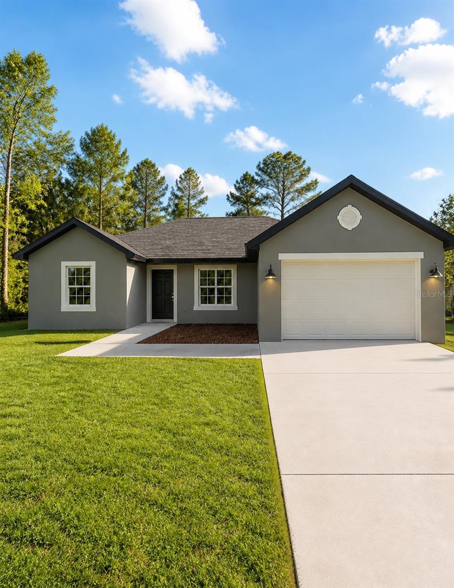 AI generated of actual homes exterior finishes and colors.