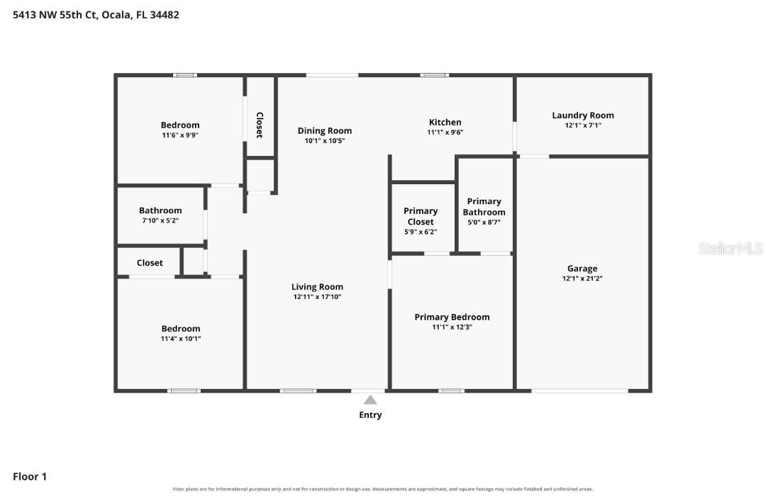 5413 NW 55TH COURT, Ocala, FL 34482