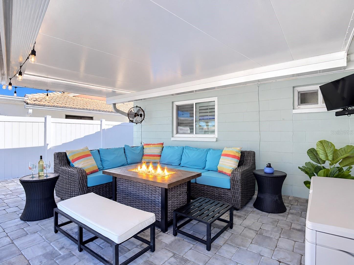 Entertainment patio