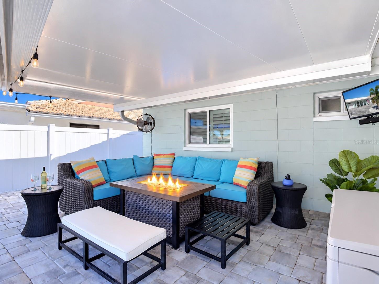 Entertainment patio