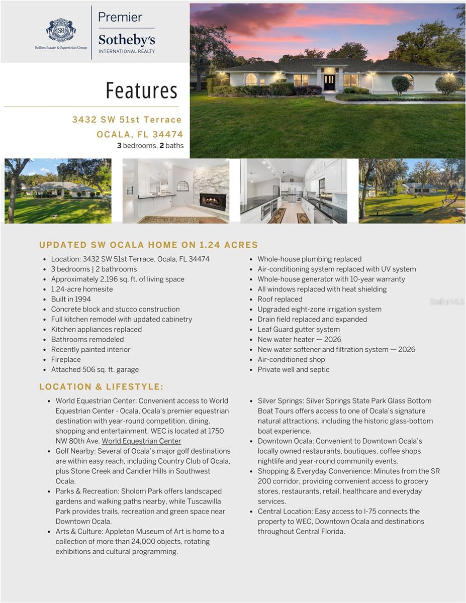 3432 SW 51ST TERRACE, Ocala, FL 34474