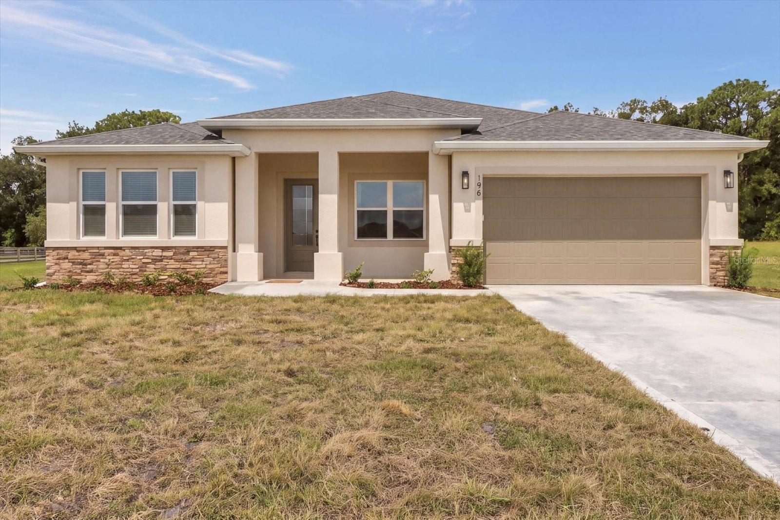 Welcome to the Amanda II! Over 2,548 sq ft of living space. 4 Bedroom, 3 bathroom, with a flex room and 2 car garage.