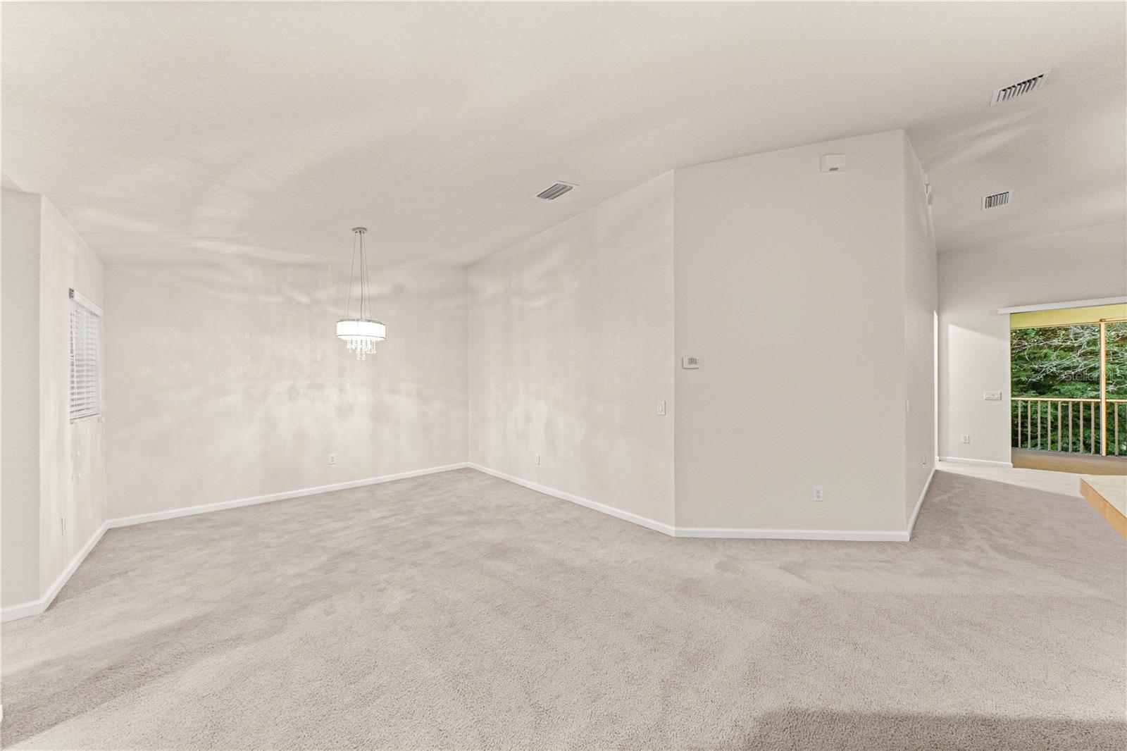 Spacious Dining/Living Combo