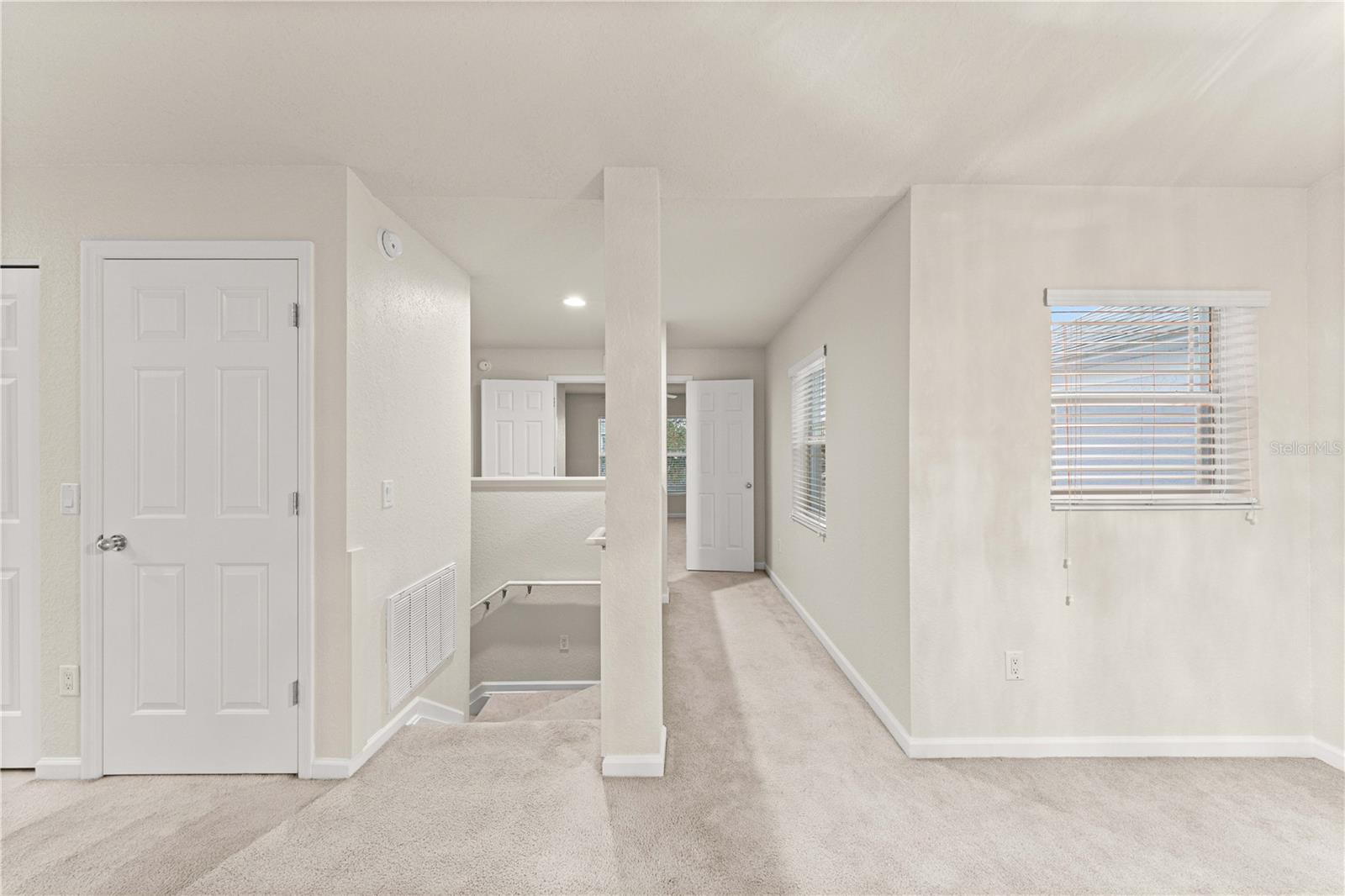 View to guest bedrooms
