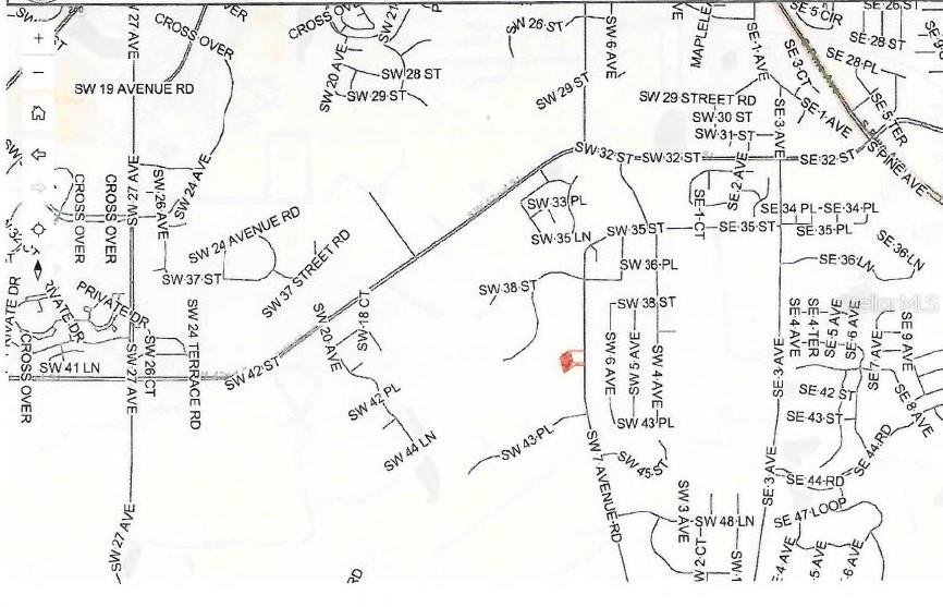 Road map to help you find the property