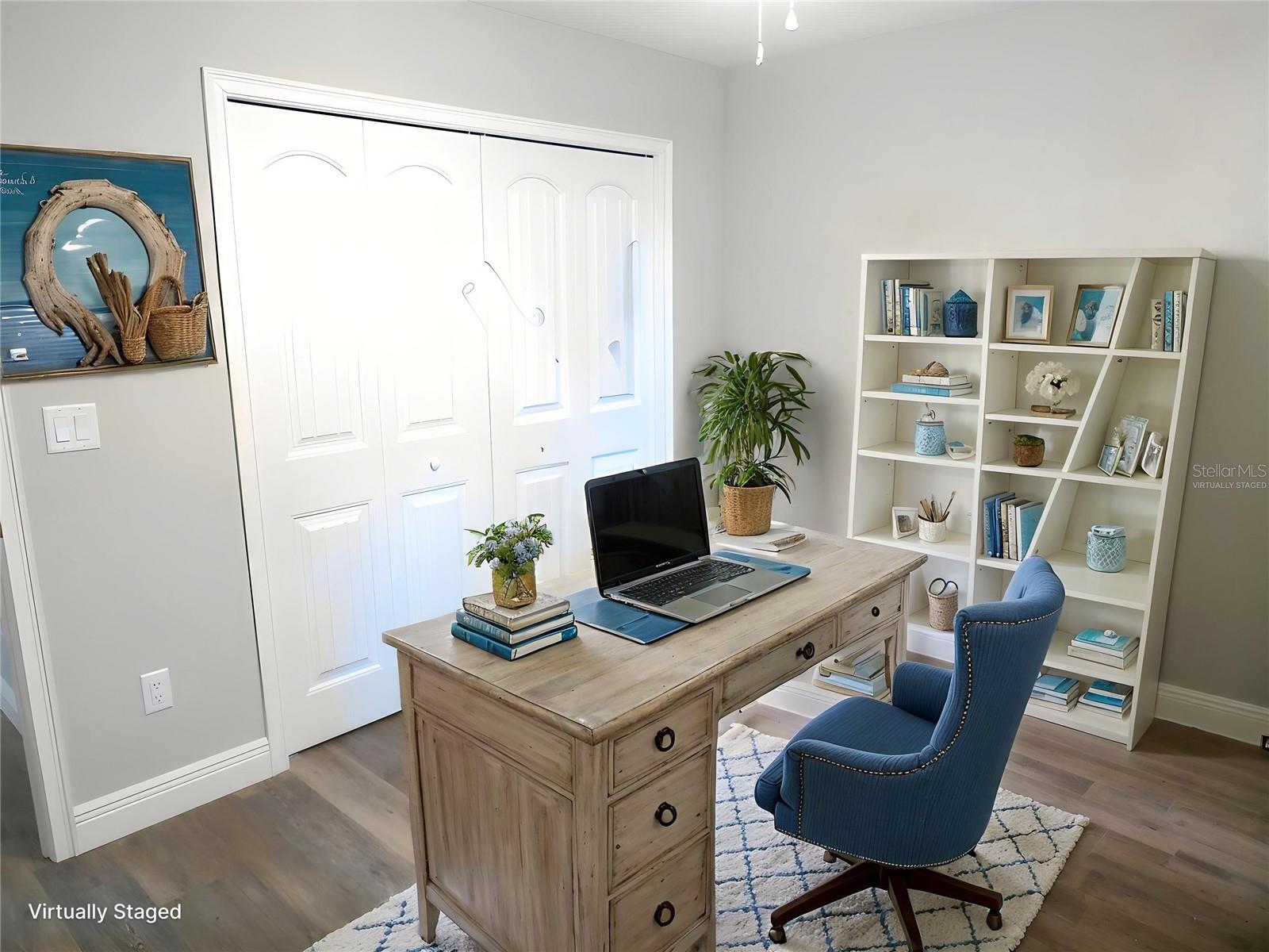 Guest bedroom 1 virtually staged