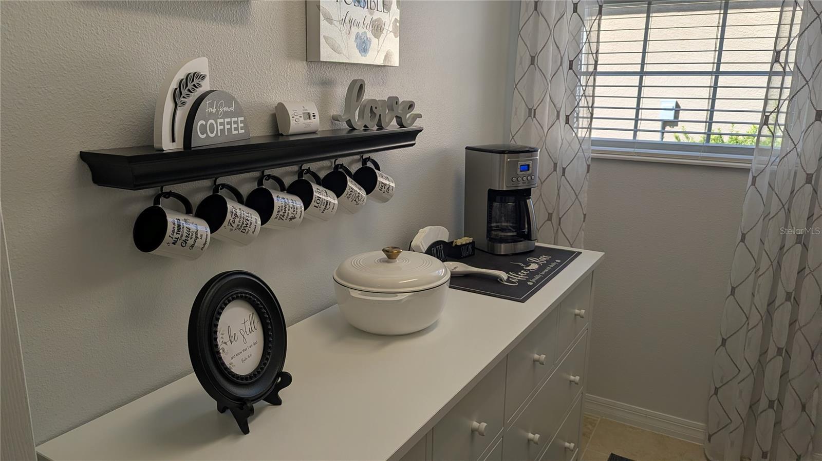 Coffee Area/Laundry Room