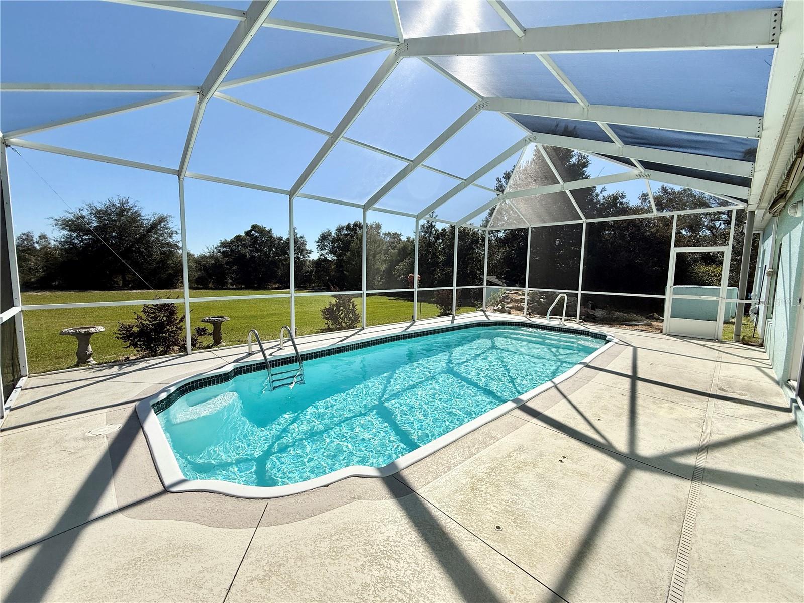 Enclosed pool