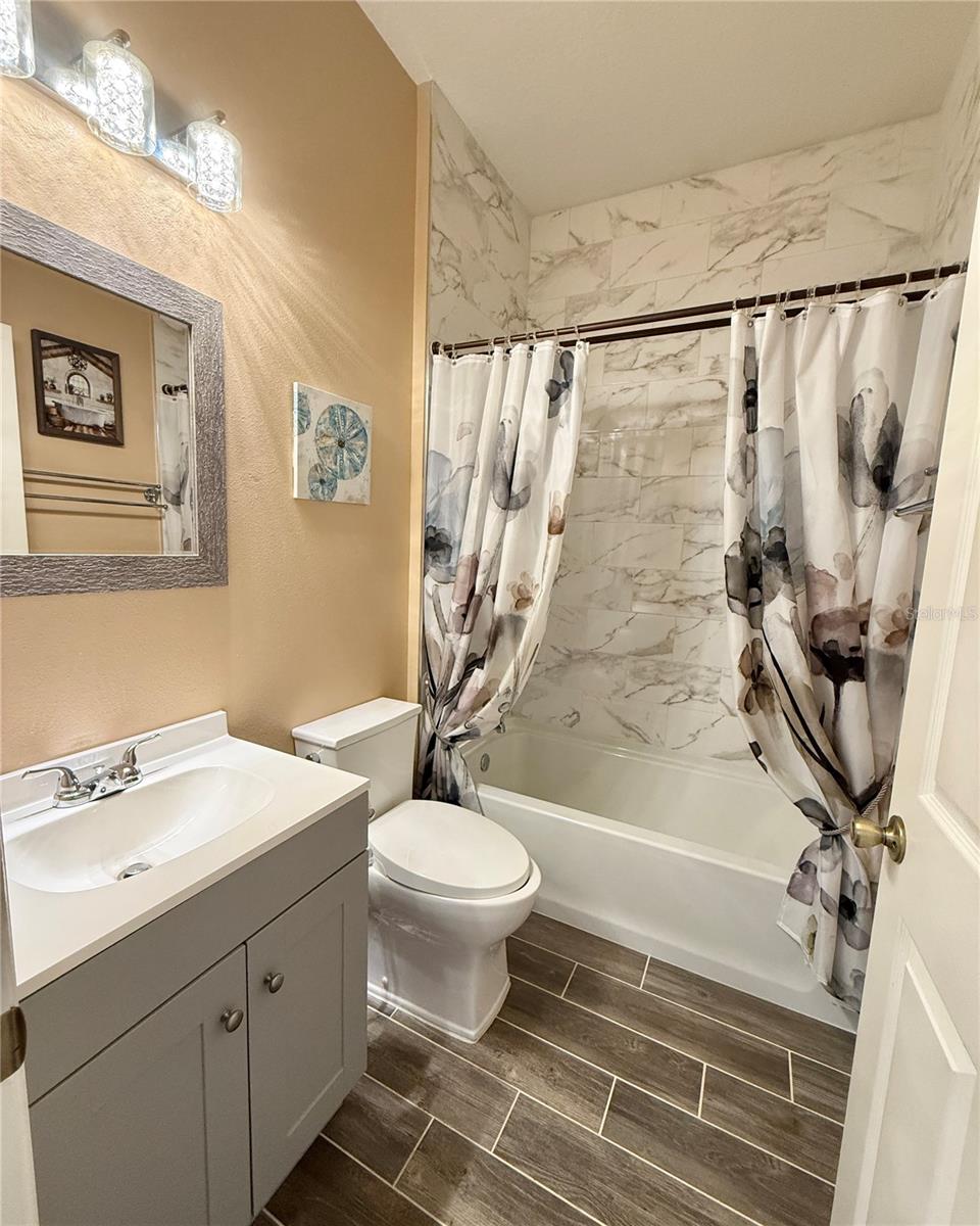Secondary bathroom