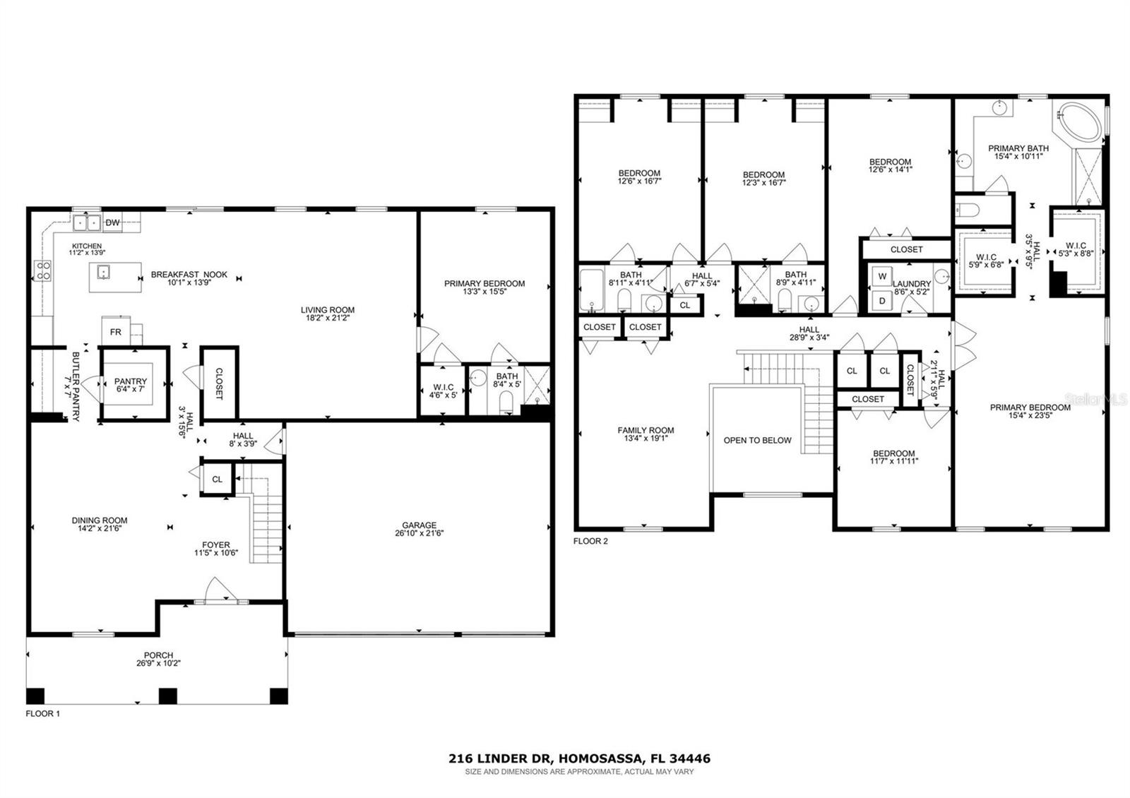 216 LINDER DRIVE, Homosassa, FL 34446