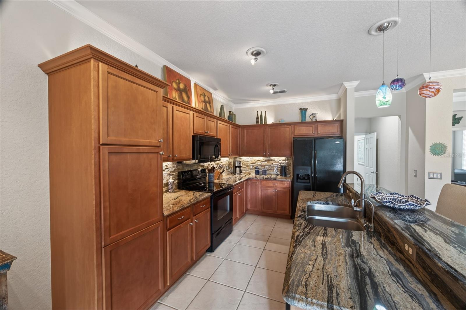 Lots of counter space.