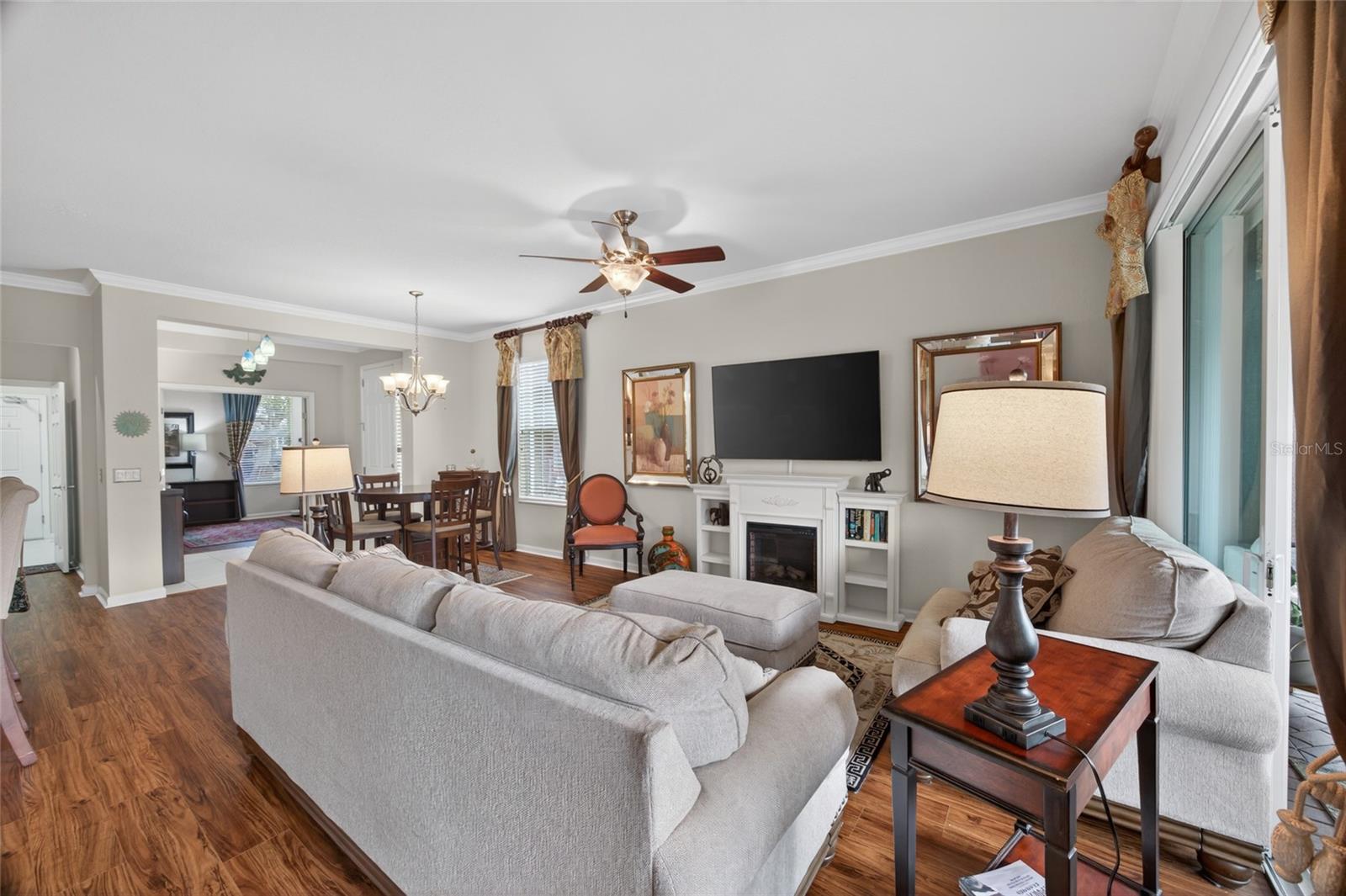 Living room view