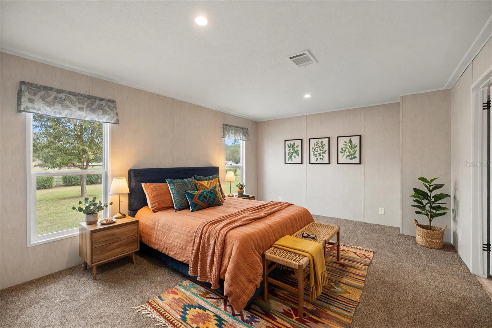 ai staged Primary bedroom Large
