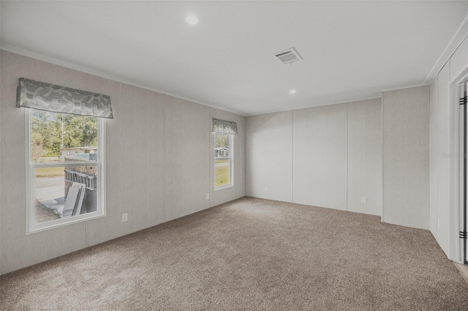 Primary Bedroom Large for King size bed and with multiple dressers
