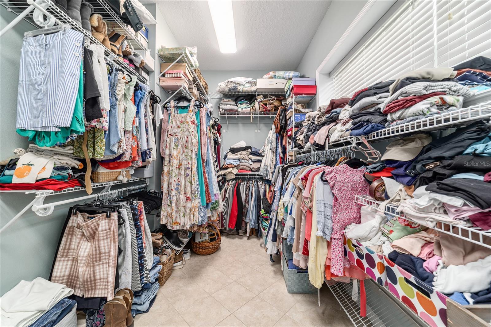 Huge Primary closet