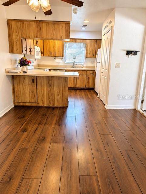 Kitchen with dining area