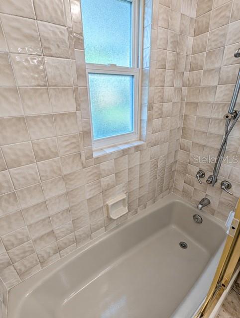2nd Bath has tub and shower