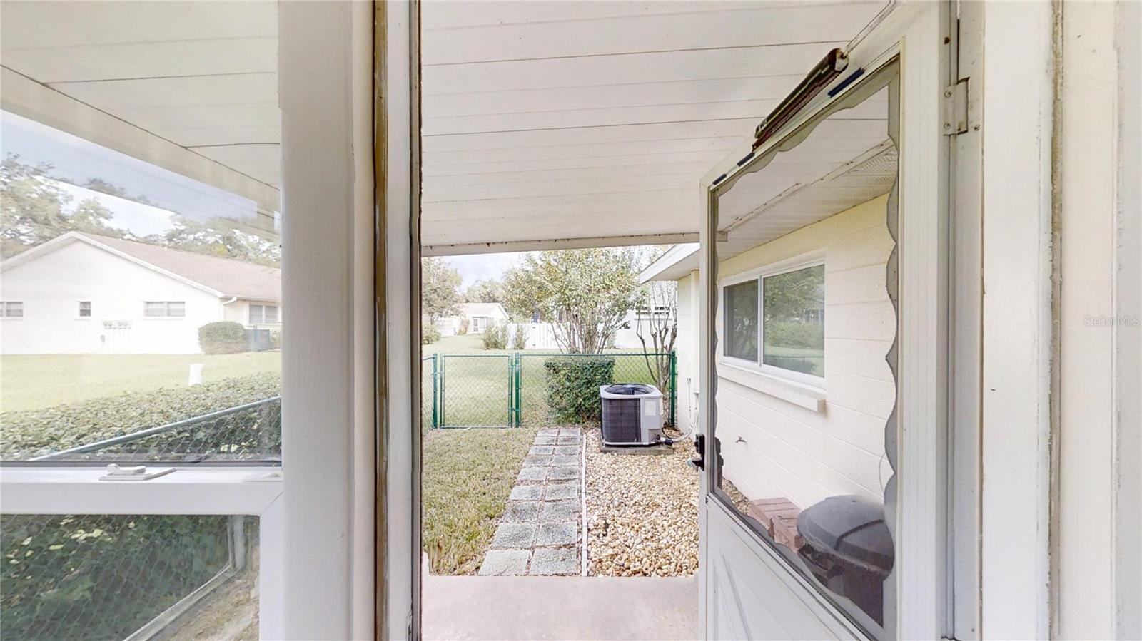 FENCED BACK YARD